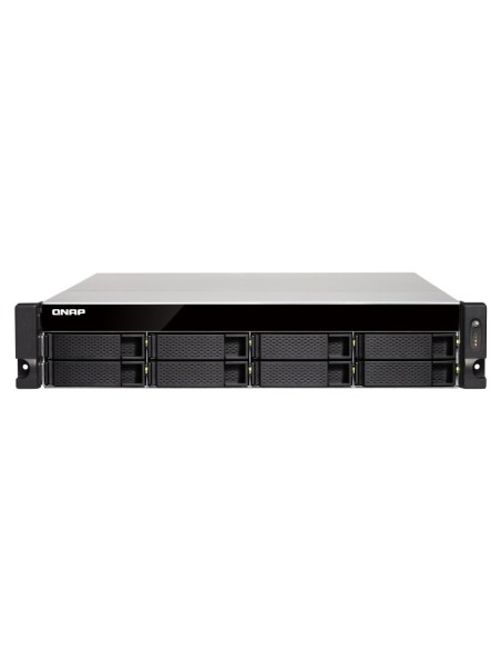 QNAP TS-832XU NAS Armadio (2U) Collegamento ethernet LAN Nero Alpine AL-324