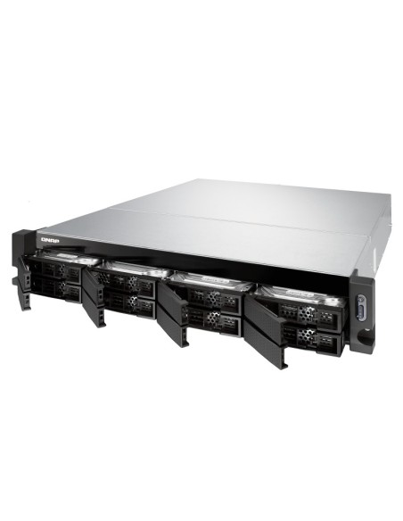 QNAP TS-832XU NAS Armadio (2U) Collegamento ethernet LAN Nero Alpine AL-324