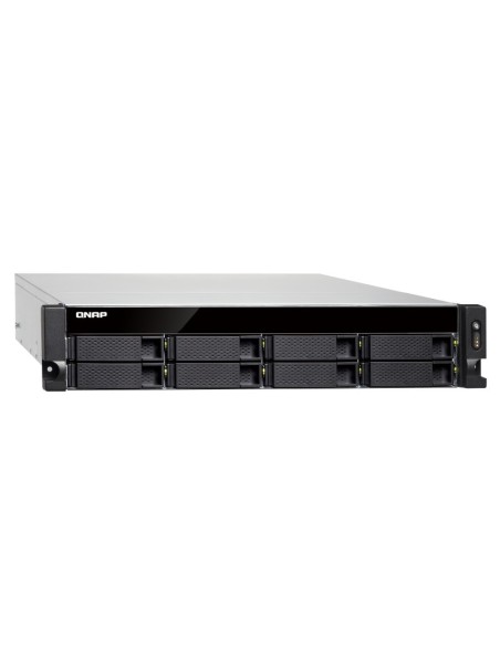 QNAP TS-832XU NAS Armadio (2U) Collegamento ethernet LAN Nero Alpine AL-324