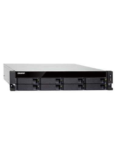 QNAP TS-832XU-RP NAS Armadio (2U) Collegamento ethernet LAN Nero Alpine AL-324