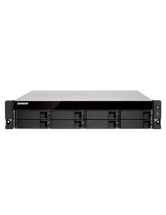 QNAP TS-863XU NAS Armadio (2U) Collegamento ethernet LAN Nero GX-420MC
