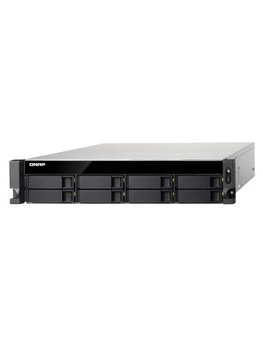 QNAP TS-863XU NAS Armadio (2U) Collegamento ethernet LAN Nero GX-420MC