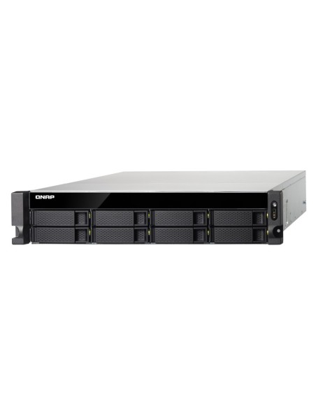QNAP TS-863XU NAS Armadio (2U) Collegamento ethernet LAN Nero GX-420MC