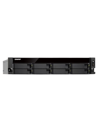 QNAP TS-863XU-RP NAS Armadio (2U) Collegamento ethernet LAN Nero GX-420MC