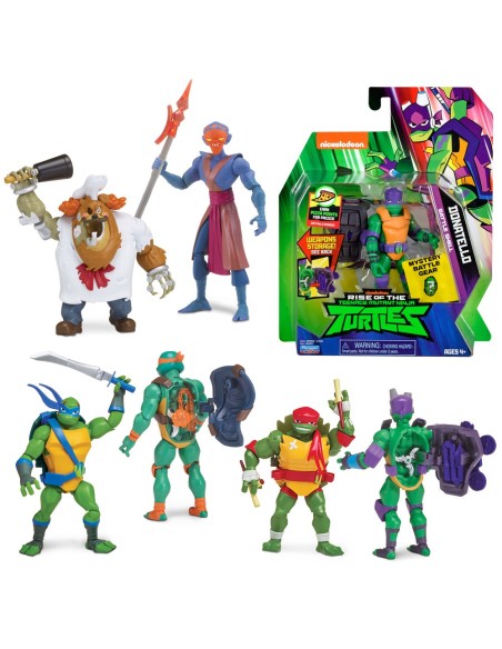 Teenage Mutant Ninja Turtles Tartarughe Ninja Personaggi Assortimento 2