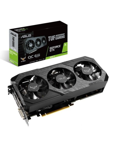 ASUS TUF Gaming TUF3-GTX1660TI-O6G-GAMING NVIDIA GeForce GTX 1660 Ti 6 GB GDDR6