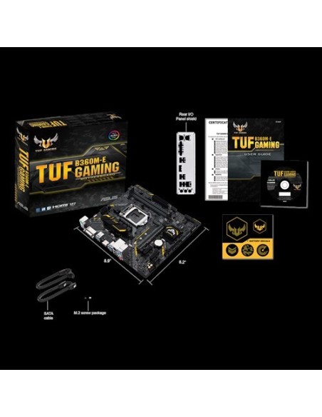 ASUS TUF B360M-E GAMING Intel® B360 LGA 1151 (Presa H4) micro ATX