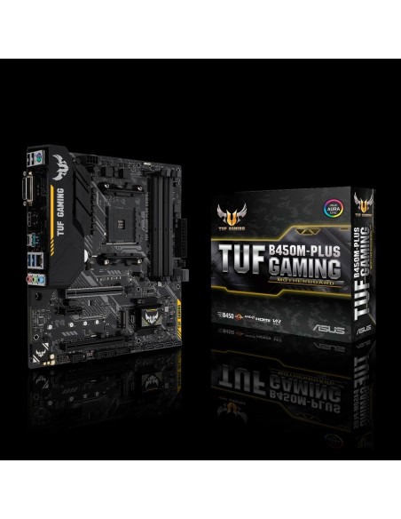 ASUS TUF B450M-PLUS GAMING AMD B450 Presa AM4 micro ATX