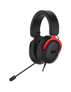 ASUS TUF Gaming H3 Auricolare Cablato A Padiglione Giocare Nero, Rosso