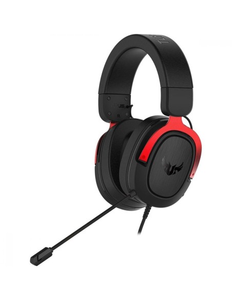 ASUS TUF Gaming H3 Auricolare Cablato A Padiglione Giocare Nero, Rosso