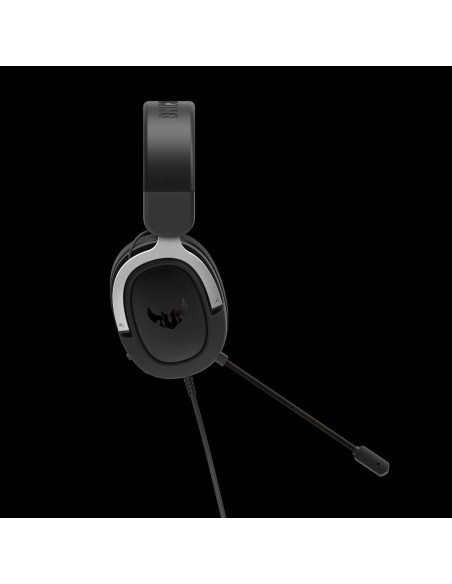 ASUS TUF Gaming H3 Auricolare Cablato A Padiglione Giocare Nero, Grigio