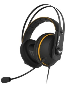 ASUS TUF Gaming H7 Auricolare Cablato A Padiglione Giocare Nero, Giallo