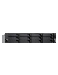 QNAP TVS-1272XU-RP NAS Armadio (2U) Collegamento ethernet LAN Nero i3-8100 2