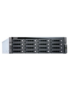 QNAP TVS-1672XU-RP NAS Armadio (3U) Collegamento ethernet LAN Nero i3-8100 2