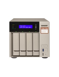QNAP TVS-473E NAS Tower Collegamento ethernet LAN Grigio RX-421BD