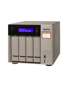 QNAP TVS-473E NAS Tower Collegamento ethernet LAN Grigio RX-421BD 2