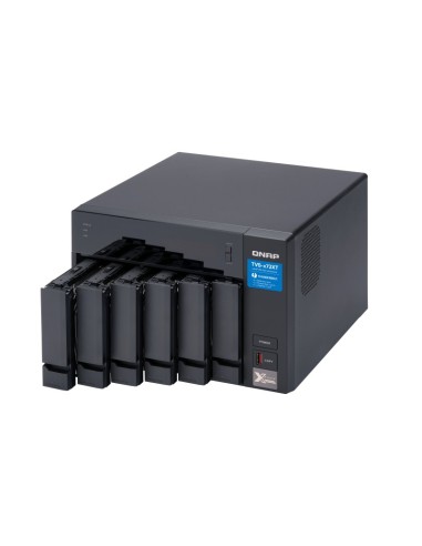 QNAP TVS-672XT NAS Tower Collegamento ethernet LAN Nero i3-8100T