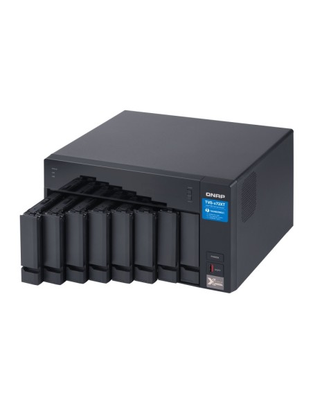 QNAP TVS-872XT NAS Tower Collegamento ethernet LAN Nero i5-8400T