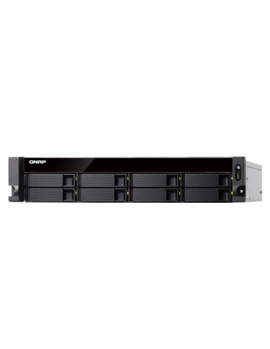 QNAP TVS-872XU-RP NAS Armadio (2U) Collegamento ethernet LAN Nero i3-8100