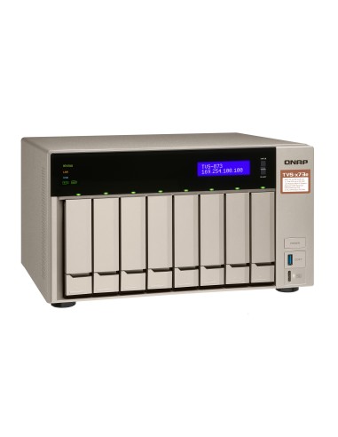 QNAP TVS-873E NAS Tower Collegamento ethernet LAN Grigio RX-421BD