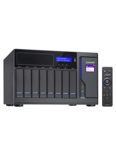 QNAP TVS-882BRT3 NAS Desktop Collegamento ethernet LAN Nero i7-7700