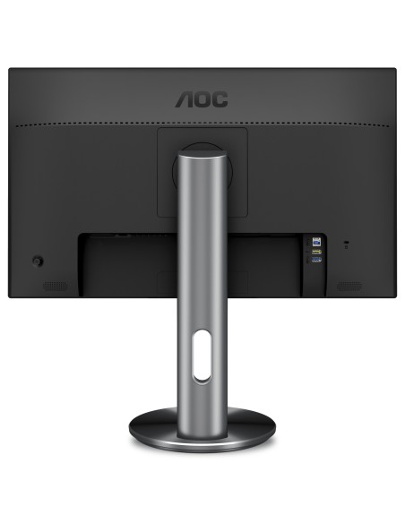 AOC 90 Series U2790PQU Monitor PC 68,6 cm (27") 3840 x 2160 Pixel 4K Ultra HD LED Grigio