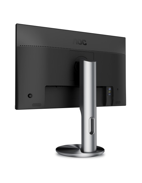 AOC 90 Series U2790PQU Monitor PC 68,6 cm (27") 3840 x 2160 Pixel 4K Ultra HD LED Grigio