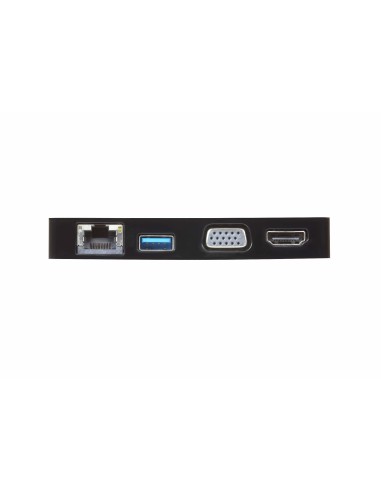 ATEN UH3232 hub di interfaccia USB 3.2 Gen 1 (3.1 Gen 1) Type-C 5000 Mbit s Nero