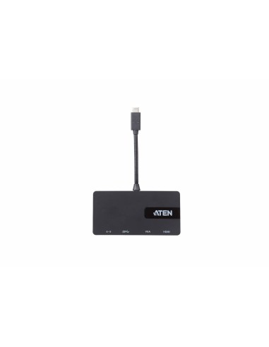 ATEN UH3232 hub di interfaccia USB 3.2 Gen 1 (3.1 Gen 1) Type-C 5000 Mbit s Nero