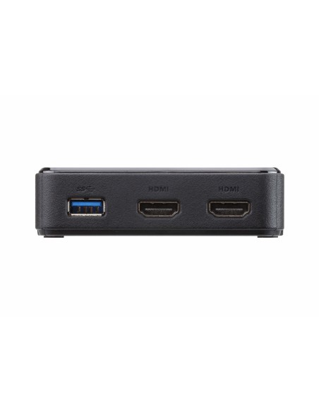 ATEN UH3233 hub di interfaccia 5000 Mbit s Nero