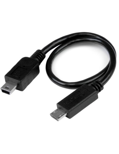 StarTech.com Cavo USB OTG - Micro USB a Mini USB - M M - 20cm