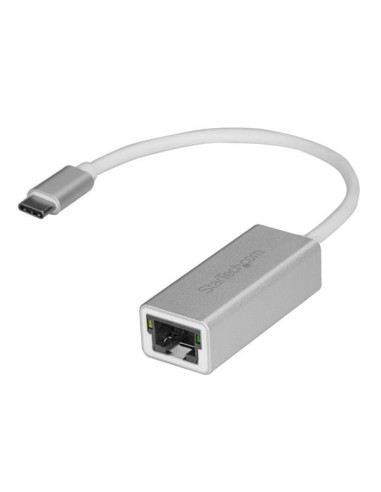 StarTech.com Adattatore di rete USB-C a RJ45 Gigabit Ethernet Gbe - M F - Argento