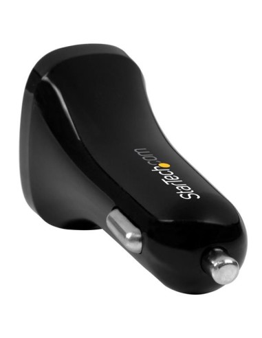 StarTech.com Caricatore da Auto con doppia porta USB - 24W 4.8A - Nero