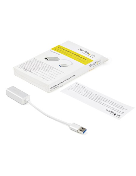 StarTech.com Adattatore di rete USB 3.0 a Ethernet Gigabit - Argento