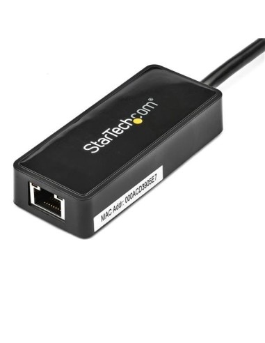 StarTech.com Adattatore USB 3.0 a Ethernet Gigabit NIC con porta USB - Nero