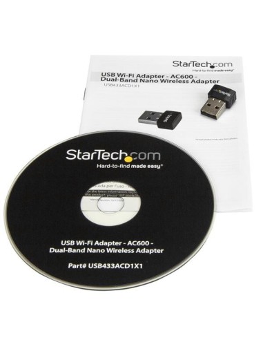 StarTech.com Adattatore Wi-Fi USB - AC600 - Adattatore Wireless Nano a Doppia-Banda