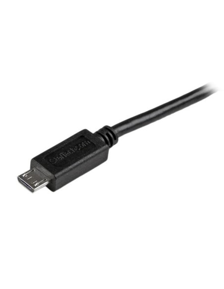 StarTech.com Cavo di sincronizzazione   ricarica USB a Micro USB - Cavo slim per Smartphone A a Micro B -15cm