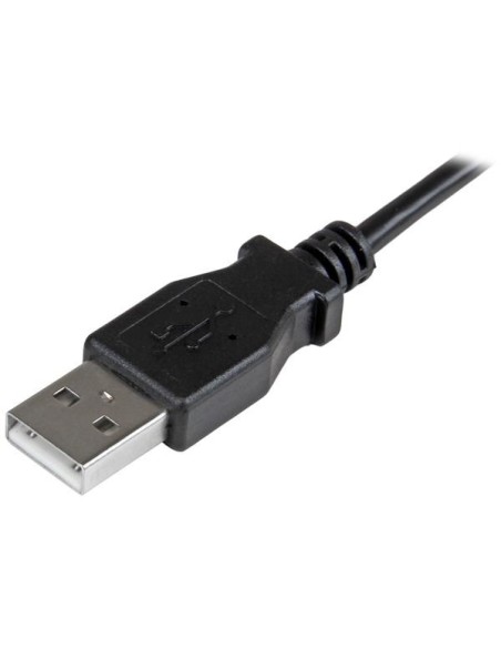 StarTech.com Cavo di ricarica e sincronizzazione micro USB da 1 m - USB-A a Micro B ad angolo destro - M M - 0,25mm²