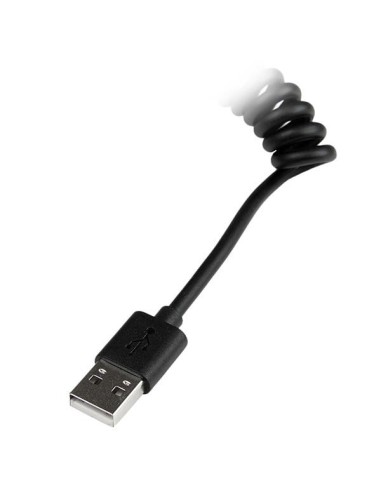StarTech.com Cavo da Lightning a USB a spirale da 0,3 m - Cavo di ricarica Lightning per iPhone   iPad   iPod - Certificato