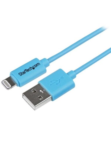 StarTech.com Cavo USB Apple a connettore Lightning da 8 pin per ricarica iPhone 5   Ipad air   Ipod da 1m - blu