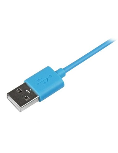 StarTech.com Cavo USB Apple a connettore Lightning da 8 pin per ricarica iPhone 5   Ipad air   Ipod da 1m - blu