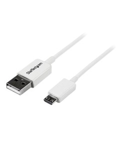 StarTech.com Cavo micro USB bianco 1 m - A a Micro B
