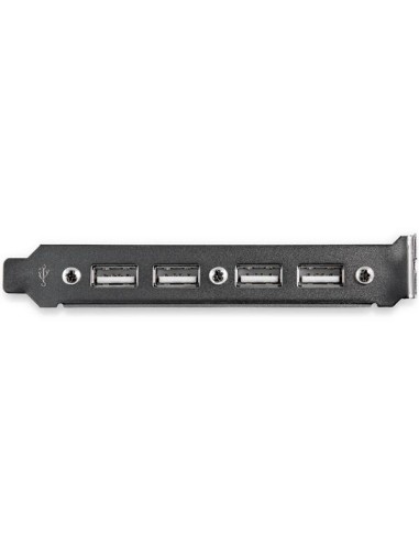 StarTech.com Adattatore piastra slot USB A femmina 4 porte