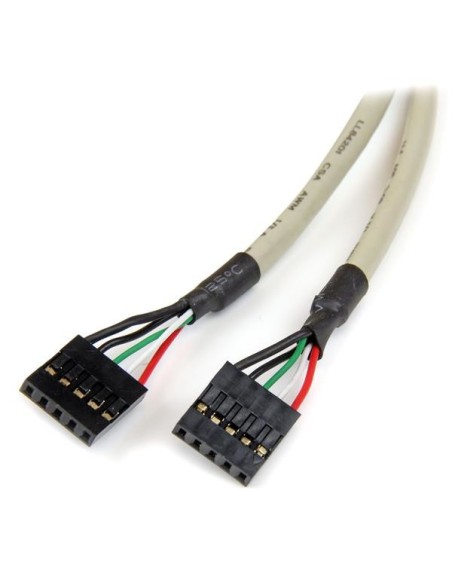 StarTech.com Adattatore piastra slot basso profilo 2 porte USB A femmina