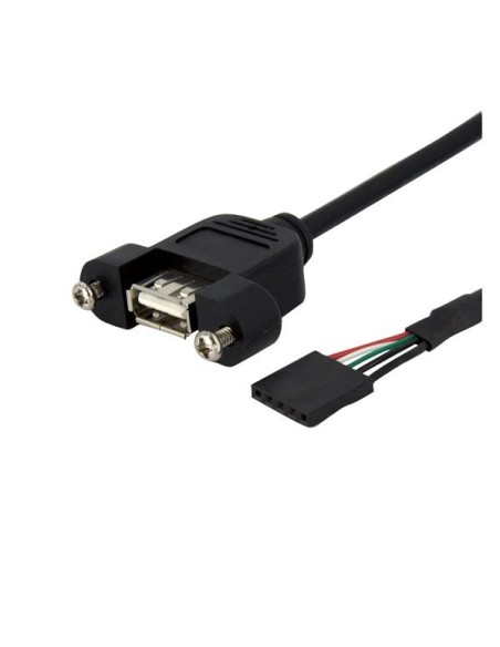 StarTech.com Cavo pannello USB 30 cm - Cavo USB A a collettore scheda madre F F
