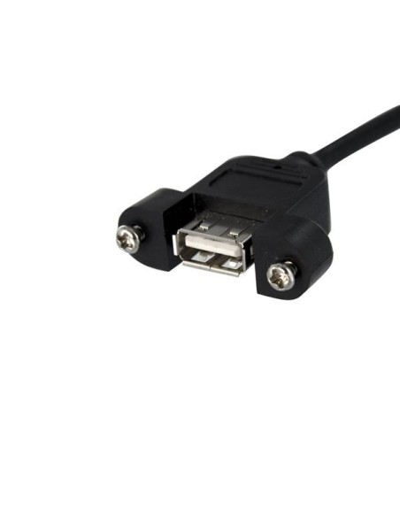 StarTech.com Cavo pannello USB 30 cm - Cavo USB A a collettore scheda madre F F