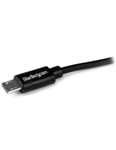 StarTech.com Caricatore da auto a doppia presa con cavo Micro-USB piu porta USB - Alta potenza ( 21 Watt   4.2A ) - Nero