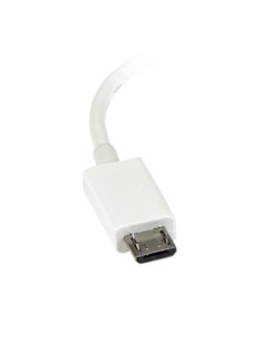 StarTech.com Cavo Adattatore micro USB a USB femmina OTG da viaggio 12cm M F - Bianco 2