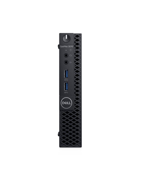 DELL OptiPlex 3070 DDR4-SDRAM i3-9100T MFF Intel® Core™ i3 8 GB 256 GB SSD Windows 10 Pro Mini PC Nero