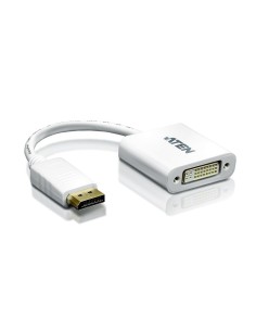 ATEN DisplayPort DVI Adapter DVI-I Bianco